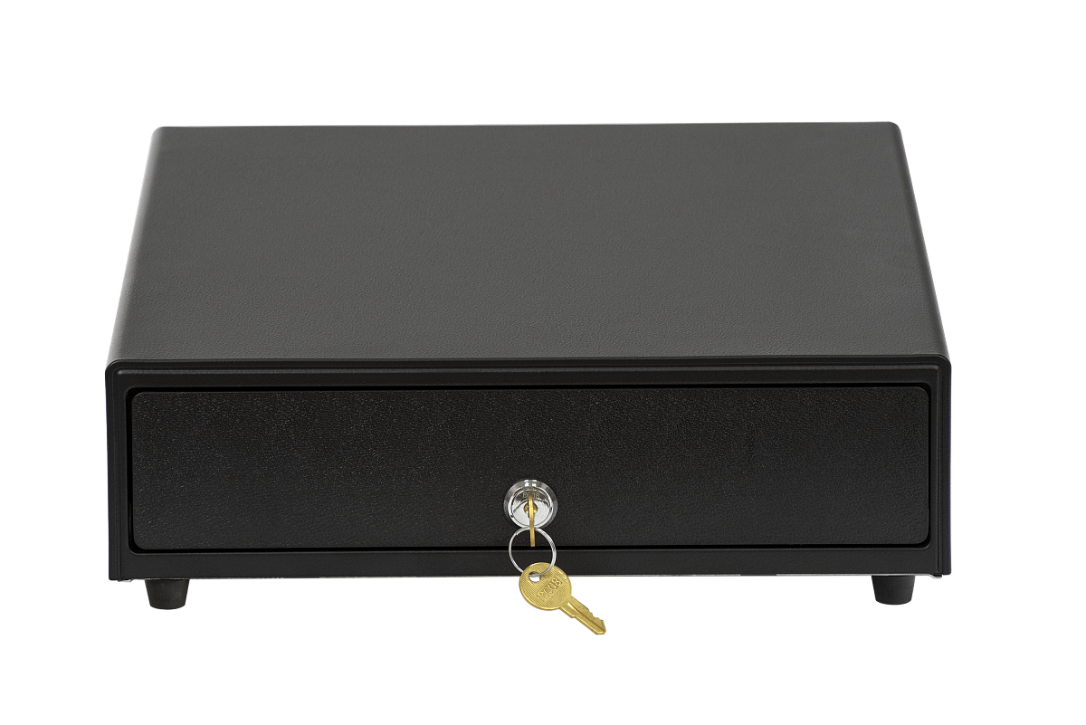 Денежный ящик АТОЛ CD-330-B черный, 330*380*90, 24V, для Штрих-ФР в Омске