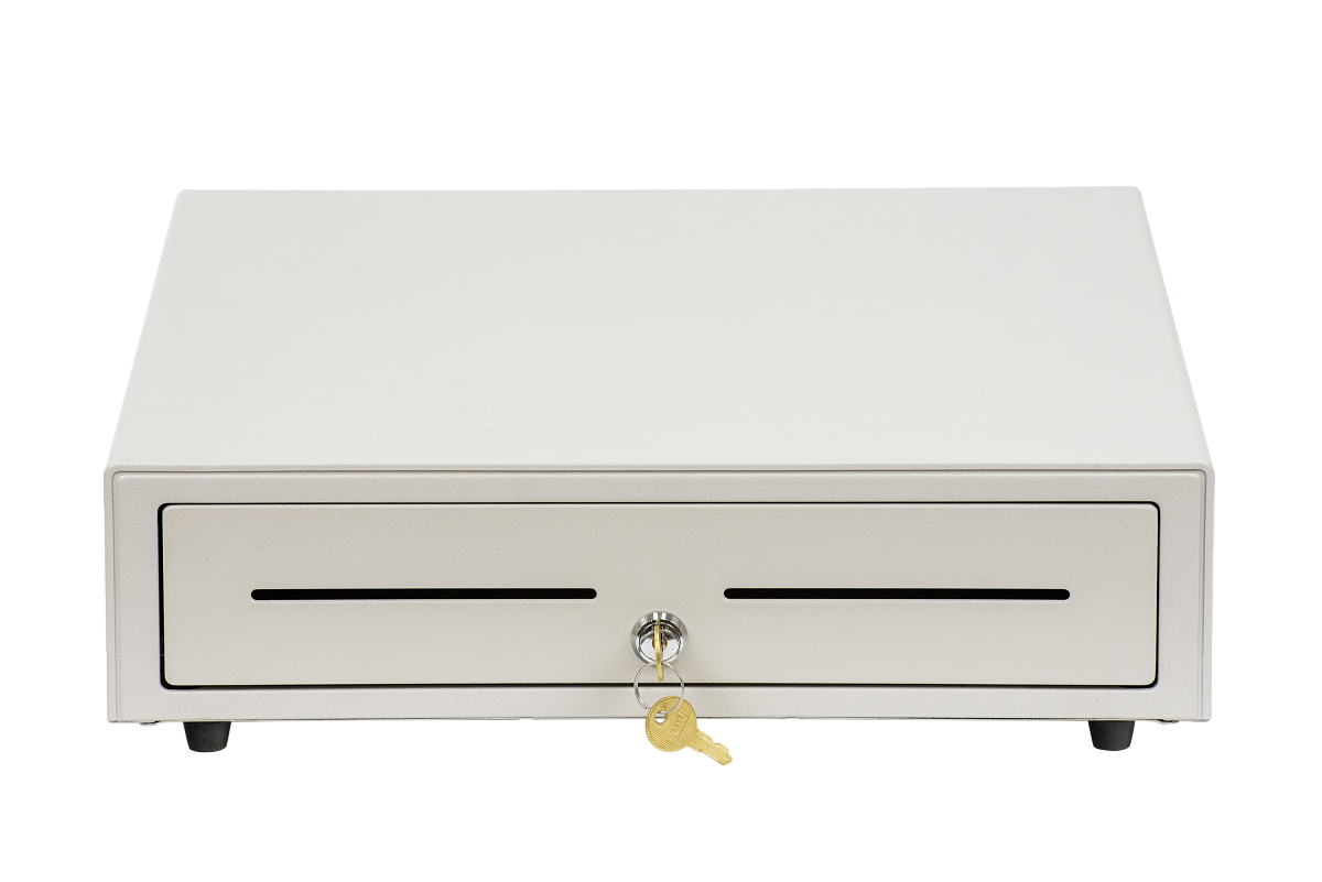 Денежный ящик АТОЛ CD-410-W белый, 410*415*100, 24V, для Штрих-ФР в Омске
